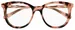 Chloe CC0028O Eyeglasses Youth Kids Girl's Full Rim Round Shape