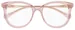 Chloe CC0028O Eyeglasses Youth Kids Girl's Full Rim Round Shape