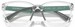 Emporio Armani EK3003 Eyeglasses Youth Kids Girl's Full Rim Pillow Shape