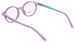 Lacoste L3668 Eyeglasses Youth Kids Full Rim Oval Shape