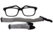 Nano Vista Crew-3.0 NAO302 Eyeglasses Youth Kids Full Rim Rectangle Shape