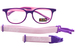 Nano Vista Pixel-Glow-3.0 NAO307 Eyeglasses Youth Kids Full Rim Oval Shape