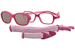Nano Vista Replay-SC-3.0 NAO300 Eyeglasses Youth Kids Full Rim w/Clip-On