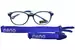 Nano Vista Sprite Glow-3.0 NAO306 Eyeglasses Youth Kids Full Rim Round Shape