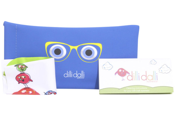  Dilli Dalli Chunky-Monkey Eyeglasses Youth Full Rim Rectangle Shape 