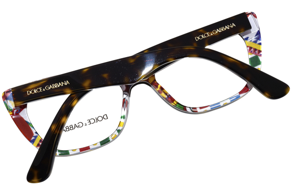  Dolce & Gabbana DX3357 Eyeglasses Youth Girl's Full Rim Oval Shape 