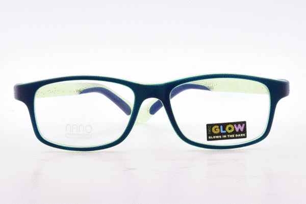  Nano Vista Crew-Glow-3.0 NAO302 Eyeglasses Youth Kids Full Rim Rectangle Shape 