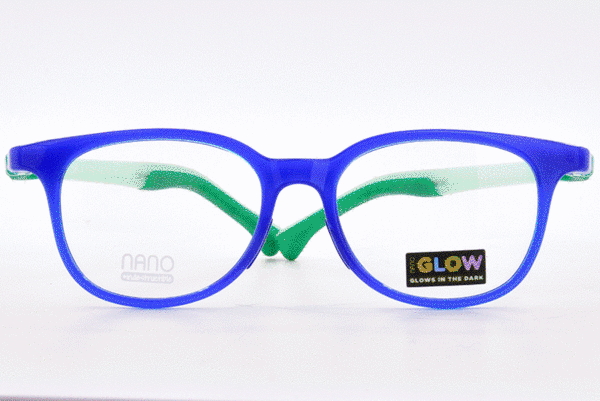  Nano Vista Pixel-Glow-3.0 NAO307 Eyeglasses Youth Kids Full Rim Oval Shape 