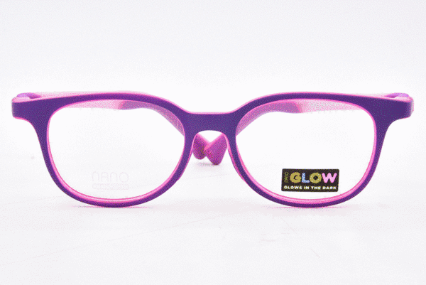 Nano Vista Pixel-Glow-3.0 NAO307 Eyeglasses Youth Kids Full Rim Oval Shape 