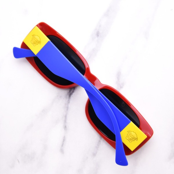 Versace VK4003U 506587 Sunglasses Youth Kids Red/Dark Grey  display picture 1