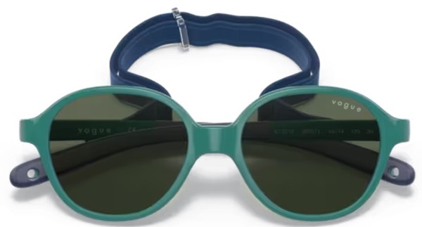  Vogue VJ2012 Sunglasses Youth Kids Pillow Shape w/Strap 