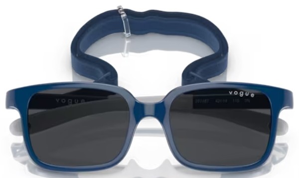  Vogue VJ2017 Sunglasses Youth Kids Pillow Shape w/Strap 
