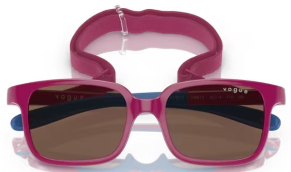  Vogue VJ2017 Sunglasses Youth Kids Pillow Shape w/Strap 