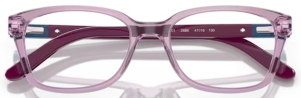 Vogue VY2001 Eyeglasses Youth Kids Full Rim Square Shape 