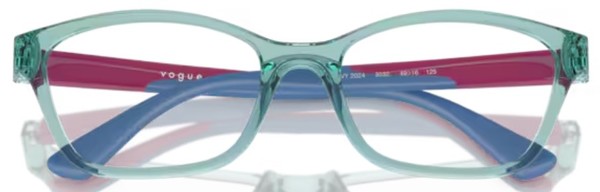  Vogue VY2024 Eyeglasses Youth Kids Girl's Full Rim Cat Eye 