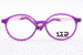 Nano Vista Flicker-Glow-3.0 NAO318 Eyeglasses Youth Kids Full Rim Round Shape