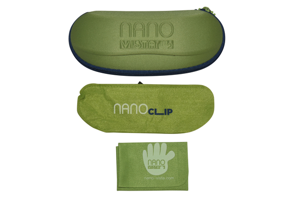  Nano Vista Fanboy-SC-3.0 NAO317 Eyeglasses Youth Kids Full Rim w/Clip-On 