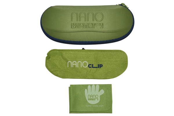  Nano Vista Replay-SC-3.0 NAO300 Eyeglasses Youth Kids Full Rim w/Clip-On 