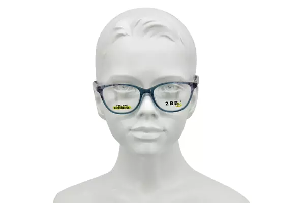  2BB BB Betsy Eyeglasses Youth Kids Girl's Full Rim Oval Shape 