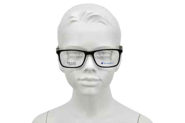  Champion CU Stunt Eyeglasses Youth Kids Boy's Full Rim Rectangle Shape 