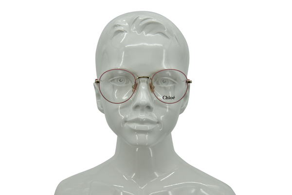  Chloe CC0024O Eyeglasses Youth Kids Full Rim Round Shape 