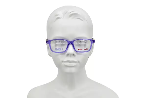  Demi + Dash Boomer Eyeglasses Youth Kids Full Rim Rectangle Shape 