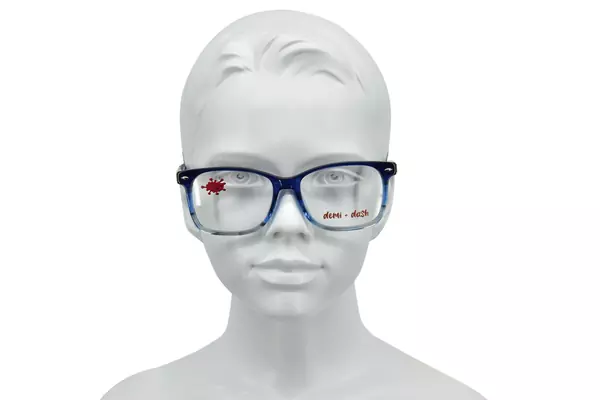  Demi + Dash Chase Eyeglasses Youth Kids Full Rim Square Shape 