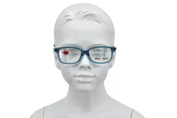  Demi Dash Blink Eyeglasses Youth Kids Girl's Full Rim Rectangle Shape 