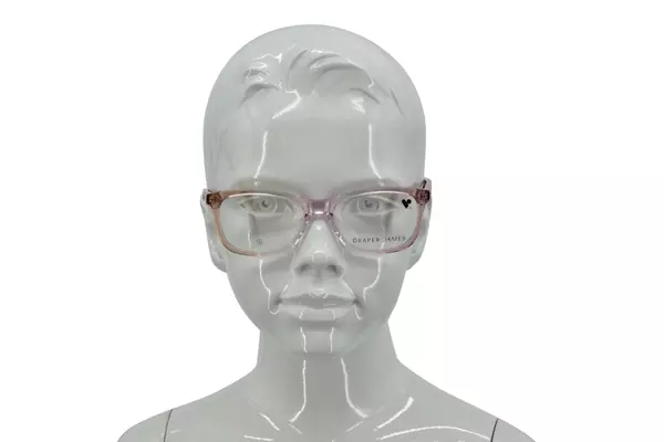  Draper James DJ1019 Eyeglasses Youth Kids Girl's Full Rim Rectangle Shape 