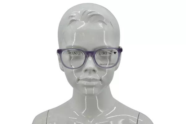  Draper James DJ1020 Eyeglasses Youth Kids Girl's Full Rim Rectangle Shape 