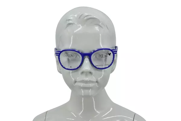  Draper James DJ1021 Eyeglasses Youth Kids Girl's Full Rim Round Shape 