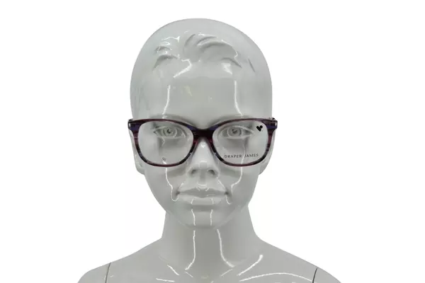  Draper James DJ1027 Eyeglasses Youth Kids Girl's Full Rim Rectangle Shape 
