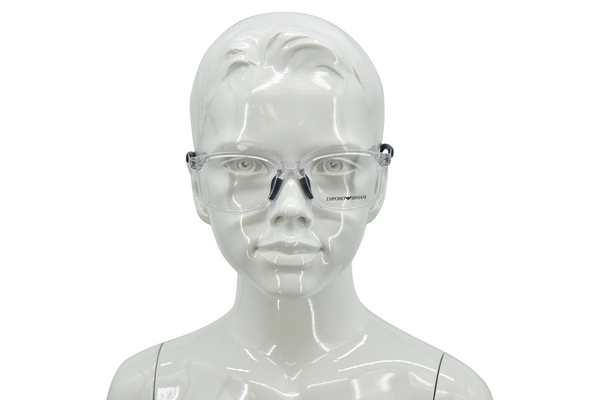  Emporio Armani EK3008U Eyeglasses Youth Kids Boy's Full Rim Pillow Shape 