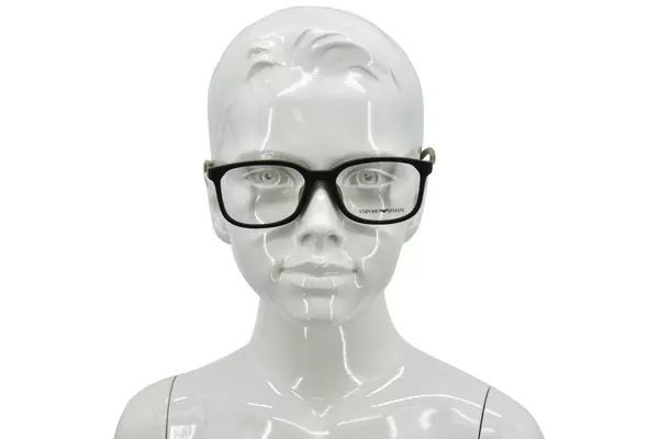  Emporio Armani EK3008U Eyeglasses Youth Kids Boy's Full Rim Pillow Shape 