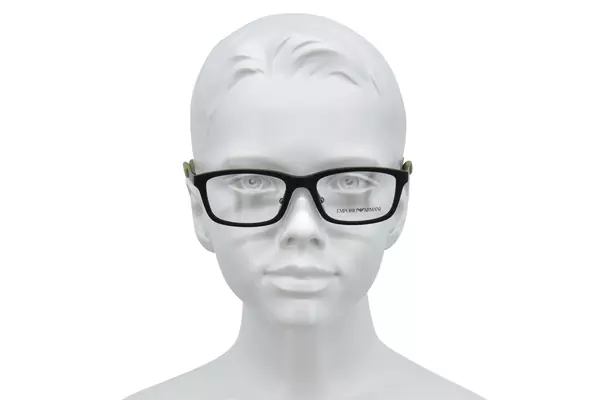  Emporio Armani EK3009 Eyeglasses Youth Kids Boy's Full Rim Rectangle Shape 