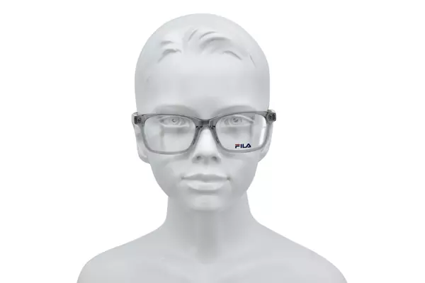  Fila VFI284 Eyeglasses Youth Kids Boy's Full Rim Square Shape 
