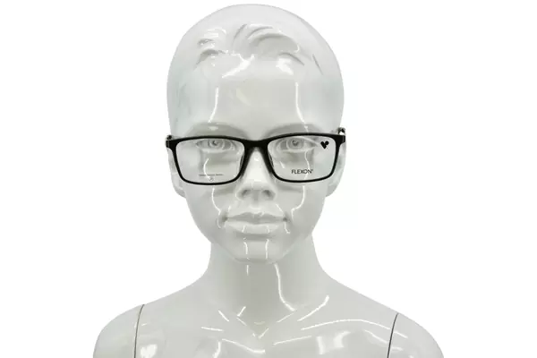  Flexon J4020 Eyeglasses Youth Kids Boy's Full Rim Rectangle Shape 