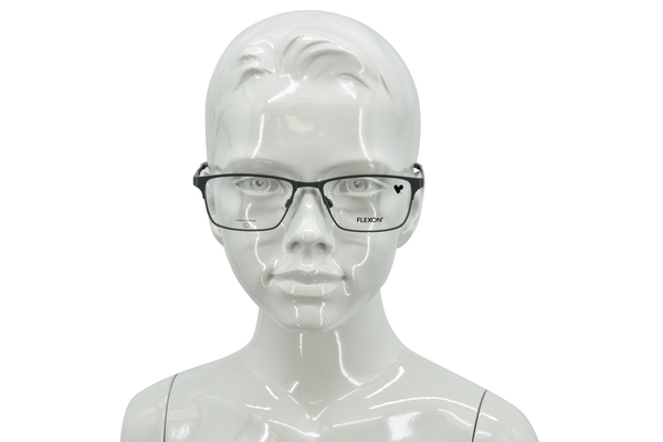  Flexon J4022 Eyeglasses Youth Kids Boy's Full Rim Rectangle Shape 