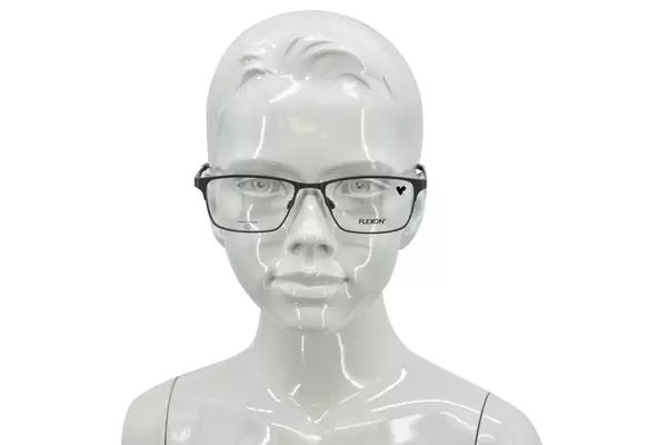  Flexon J4022 Eyeglasses Youth Kids Boy's Full Rim Rectangle Shape 