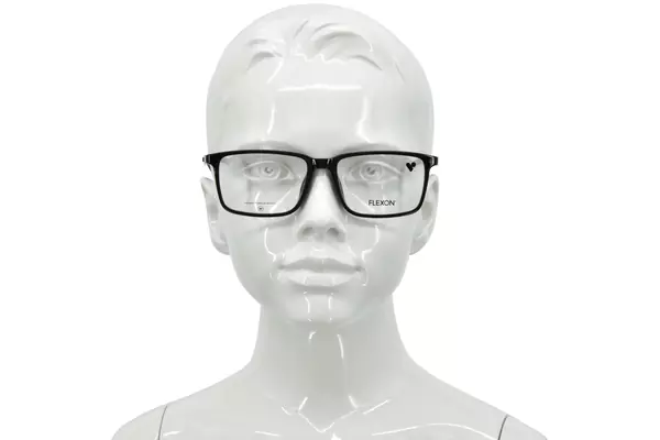  Flexon J4023 Eyeglasses Youth Kids Boy's Full Rim Rectangle Shape 