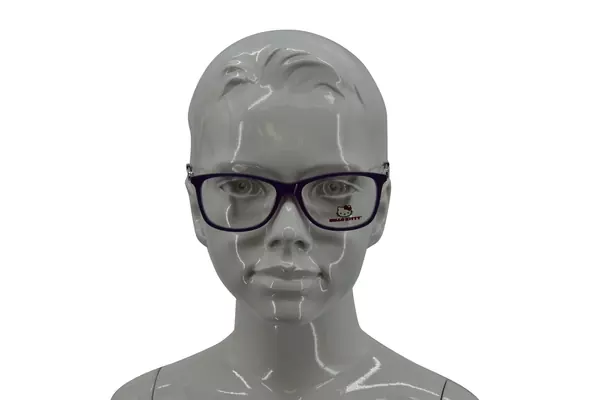  Hello Kitty HK284 Eyeglasses Youth Kids Full Rim Square Shape 