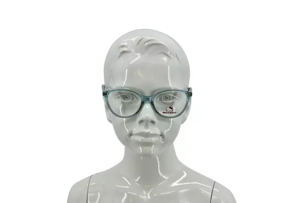  Hello Kitty HK389 Eyeglasses Youth Kids Girl's Full Rim Round Shape 