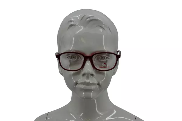  Hello Kitty HK390 Eyeglasses Youth Kids Girl's Full Rim Oval Shape 