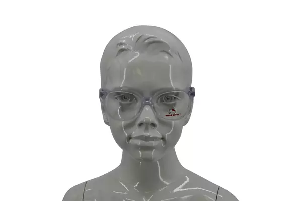  Hello Kitty HK391 Eyeglasses Youth Kids Girl's Full Rim Round Shape 