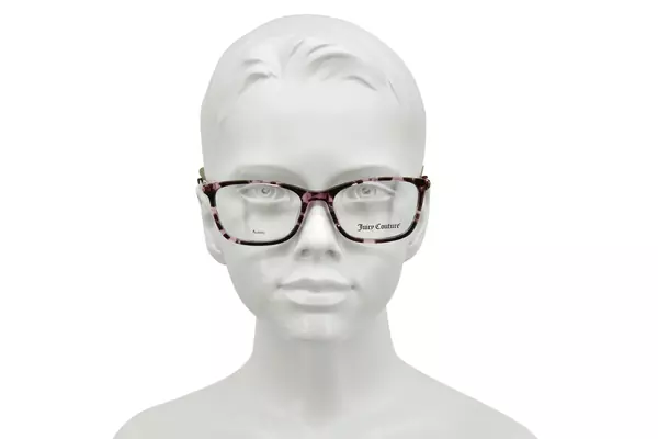  Juicy Couture JU-317 Eyeglasses Youth Kids Girl's Full Rim Rectangle Shape 