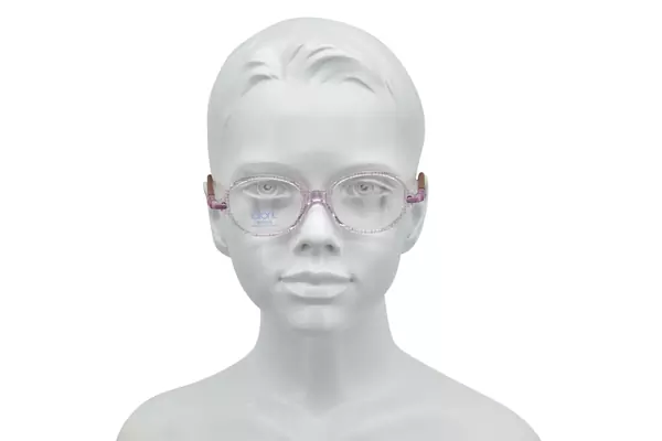  Lafont Paris Cirque Eyeglasses Youth Kids Girl's Full Rim Round Shape 