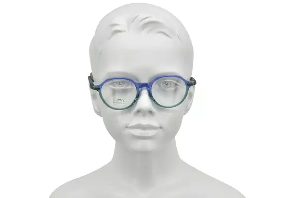  Lafont Paris Gus Eyeglasses Youth Kids Full Rim Round Shape 