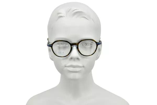  Lafont Paris Gus Eyeglasses Youth Kids Full Rim Round Shape 