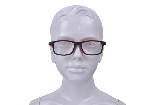  Nano Vista Crew-3.0 NAO302 Eyeglasses Youth Kids Full Rim Rectangle Shape 