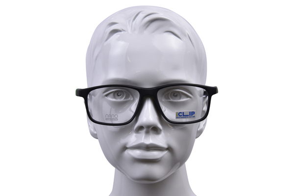  Nano Vista Fanboy-SC-3.0 NAO317 Eyeglasses Youth Kids Full Rim w/Clip-On 